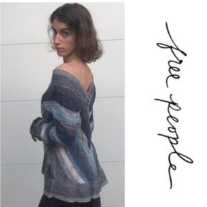 Free People Tunic Knit Sweater sz S